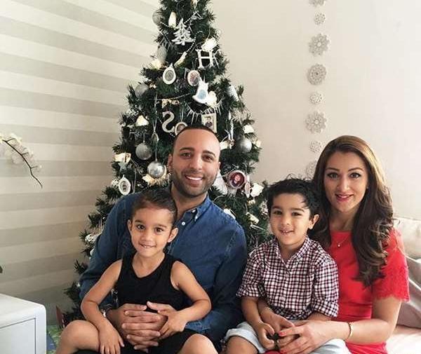 عکس ارش همسرش