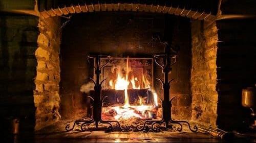 عکس آتش شومینه