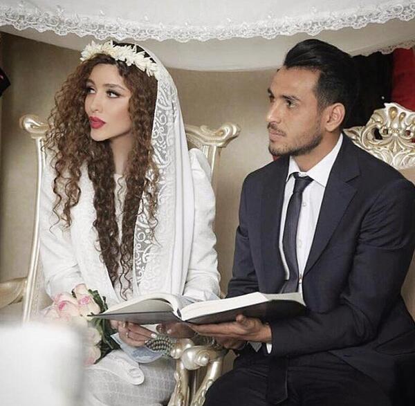 عکس عروسی الهه حصاری