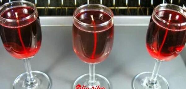 عکس ژله در شراب خوری
