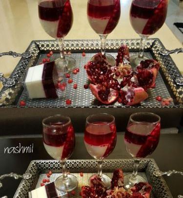 عکس ژله در شراب خوری