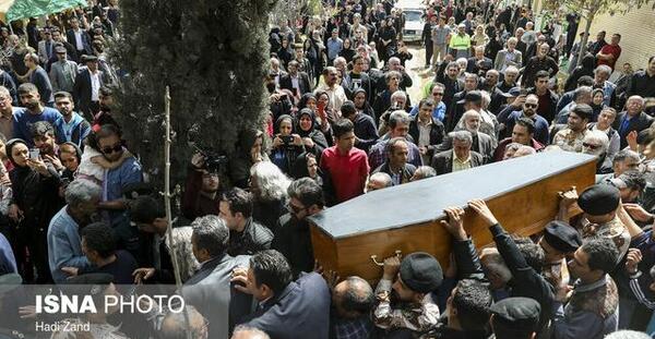عکس قبر جمشید مشایخی