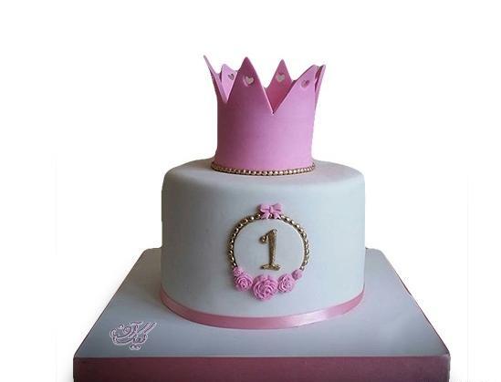عکس ایده کیک تولد یک سالگی دختر
