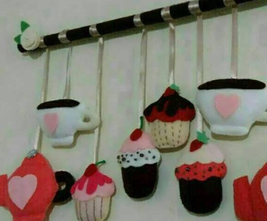 عکس ایده آشپزخانه نمدی