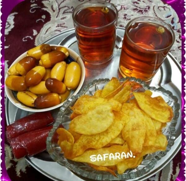 عکس لواشک و پفک