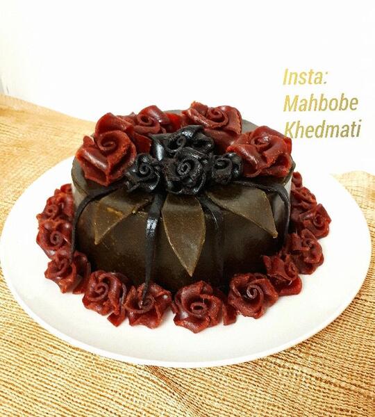 عکس شکلات لواشکی