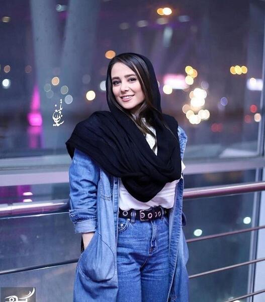 عکس با حجاب الناز حبیبی