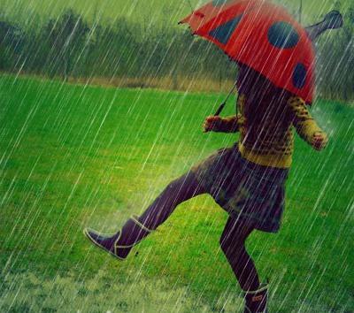 عکس باران عاشقانه متحرک