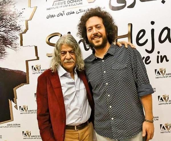 عکس سینا حجازی و پدرش