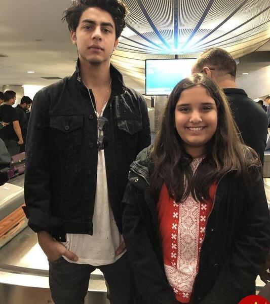 عکس شاهرخ خان و پسرش