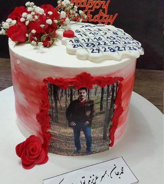 عکس روی کیک تولد برای همسر