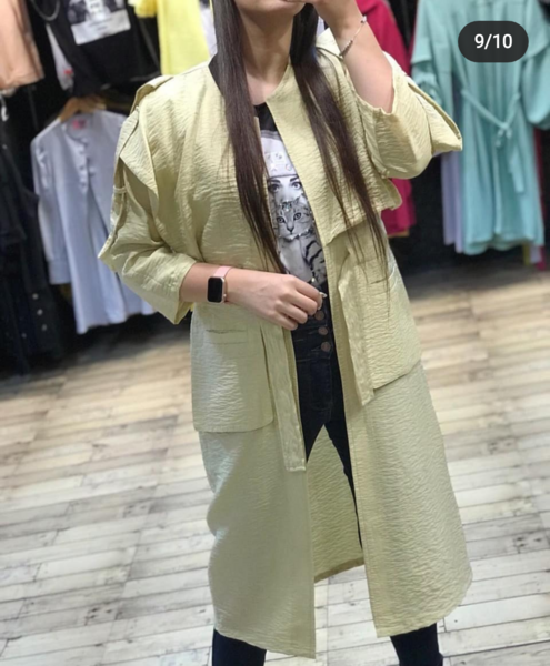 عکس مدل مانتو اسپرت بلند جیب دار