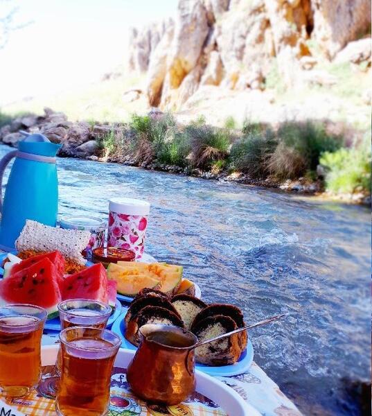 عکس طبیعت صبحانه