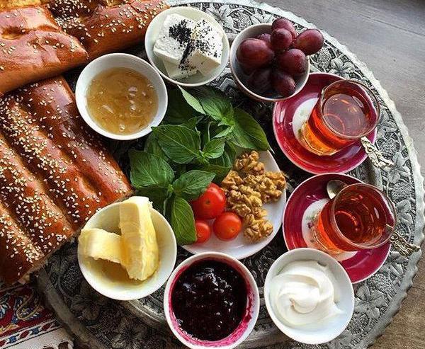 عکس طبیعت صبحانه