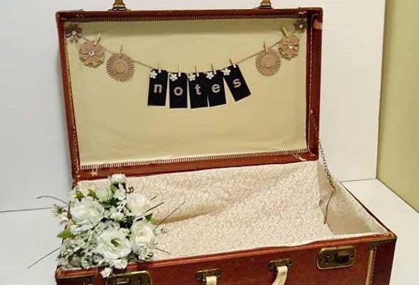 عکس ایده برای تزیین چمدان عروس