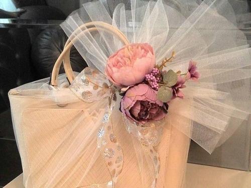 عکس ایده برای تزیین چمدان عروس