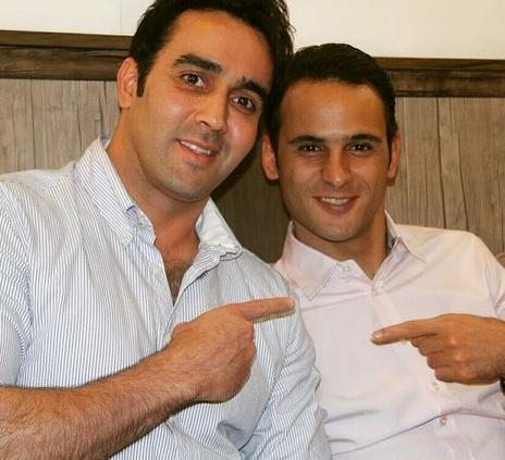 عکس آرش برهانی و همسرش