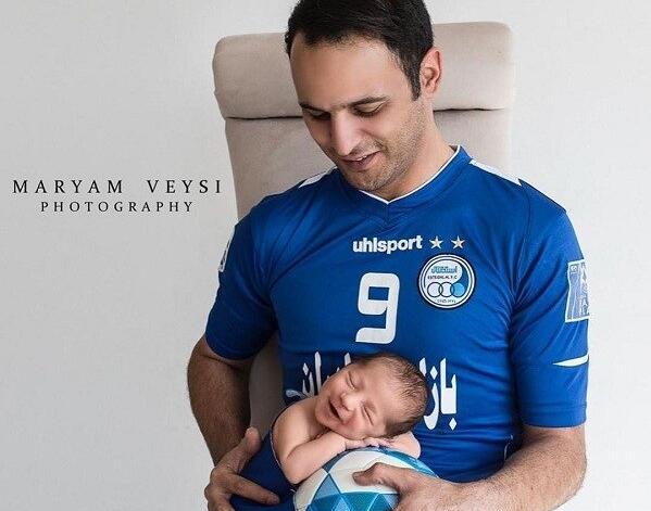 عکس آرش برهانی و همسرش