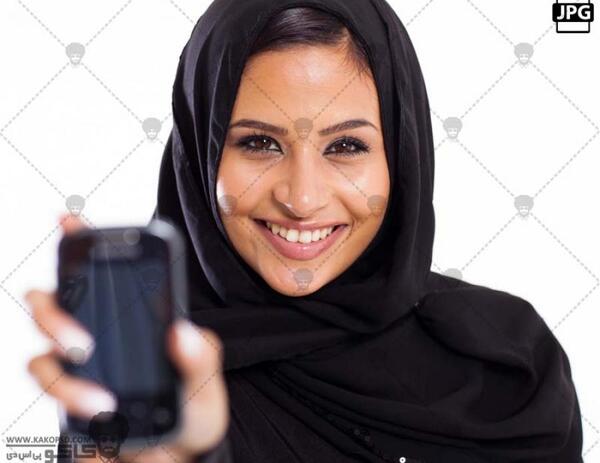 عکس لبخند دختر با حجاب