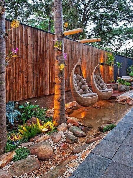 عکس ایده باغ سنتی