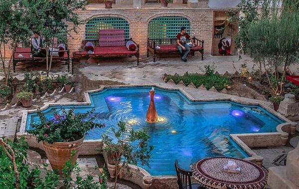عکس ایده باغ سنتی