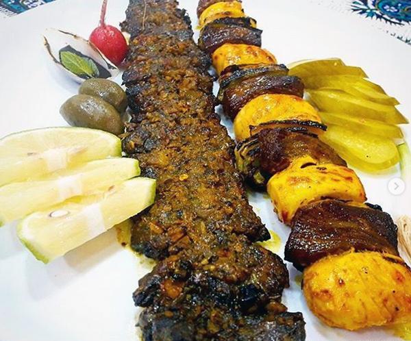 عکس چلو کباب قفقازی