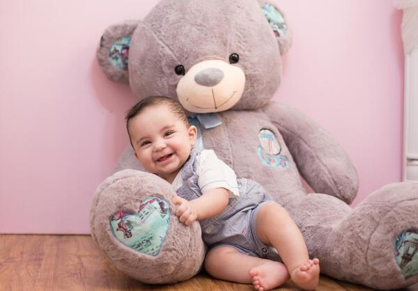 عکس نوزاد دختر هفت ماهه