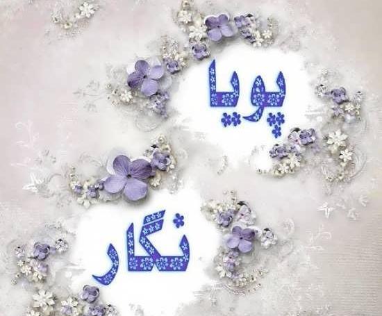 عکس نوشته ی پویا