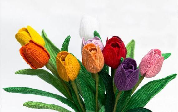 عکس کریشی گل لاله