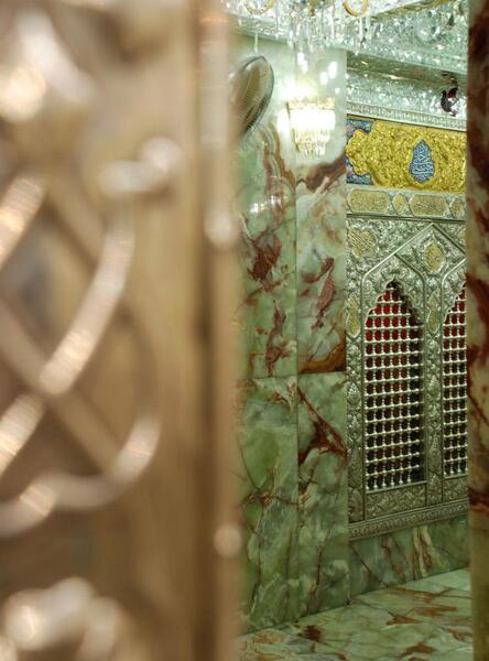عکس امام حسین در قتلگاه