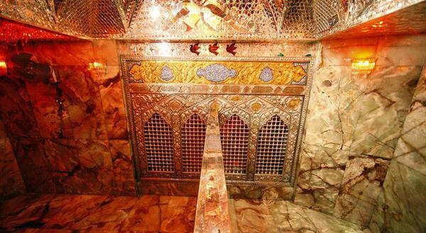 عکس امام حسین در قتلگاه