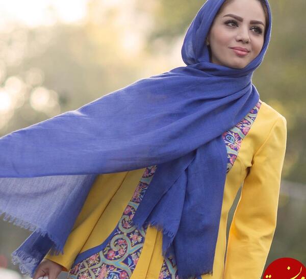 عکس مبینا نصیری و همسرش
