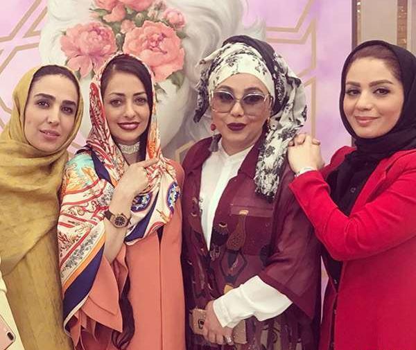 عکس مبینا نصیری و همسرش