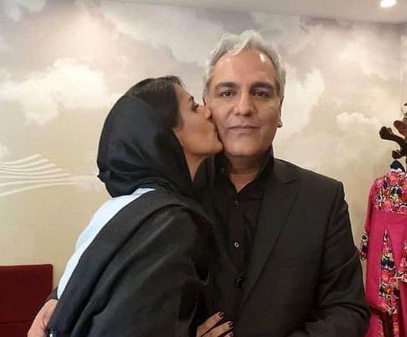 عکس عاشقانه مهران مدیری و همسرش