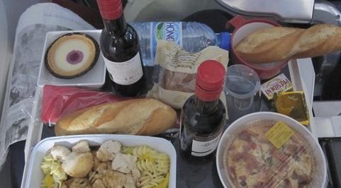 عکس غذای هواپیما ایران
