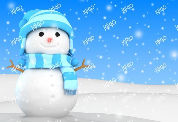 عکس آدم برفی آدم برفی
