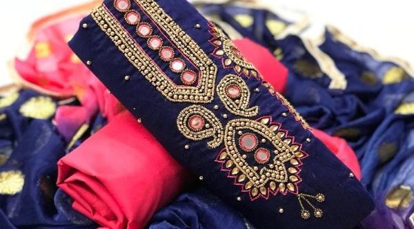 عکس لباس افغانی اینه کاری