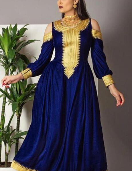 عکس لباس افغانی اینه کاری