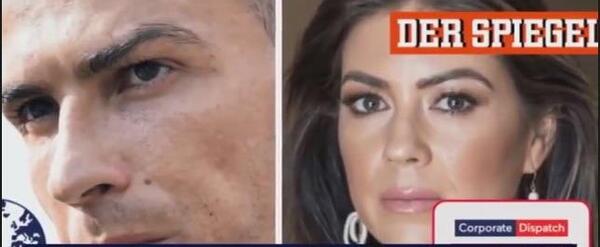 عکس رونالدو و زنش در تخت خواب