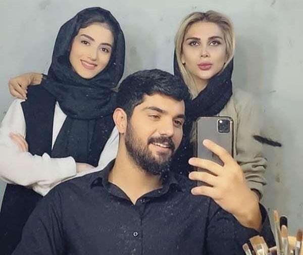 عکس حامد فرد و همسرش