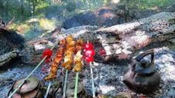 عکس چای اتیشی در طبیعت