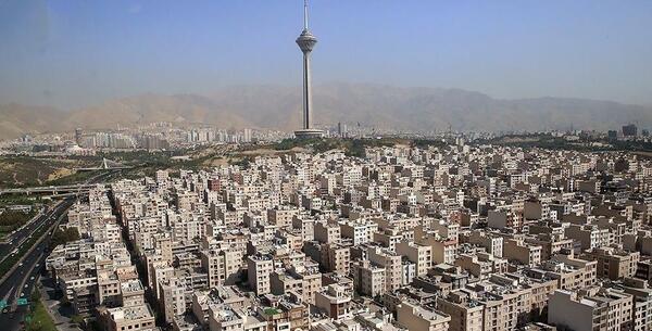 عکس هوایی از تهران
