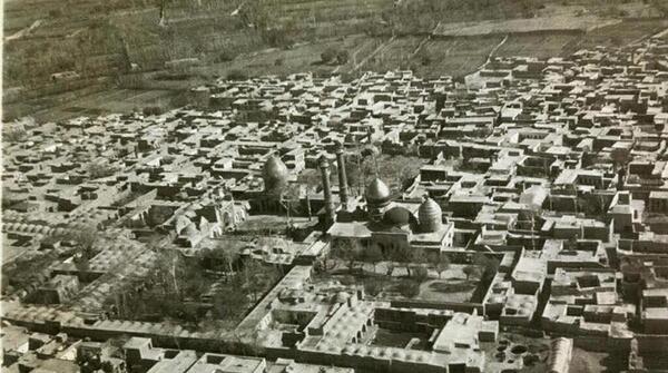 عکس هوایی از تهران