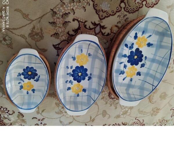 عکس ظروف گل پنبه ای