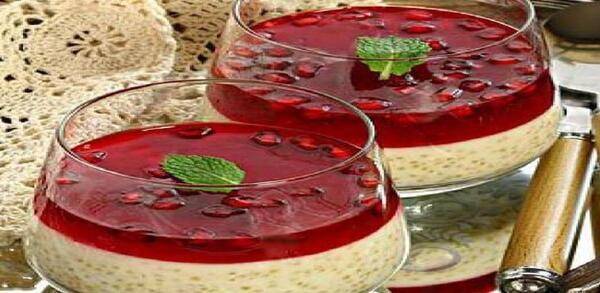 عکس ژله یلدایی ساده
