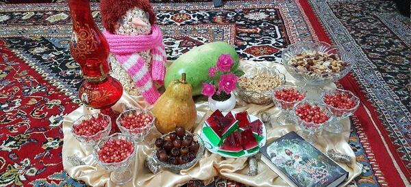 عکس ژله یلدایی ساده