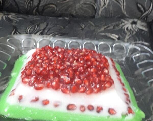 عکس ژله یلدایی ساده