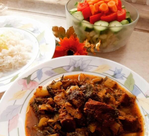 عکس خورشت کرفس نی نی سایت
