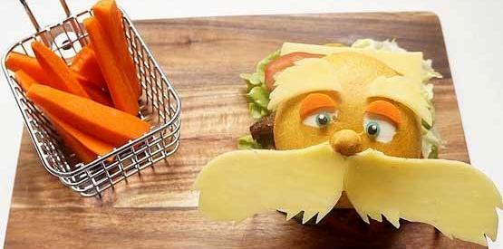 عکس غذا کارتونی