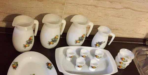 عکس ظروف گل میوه ای